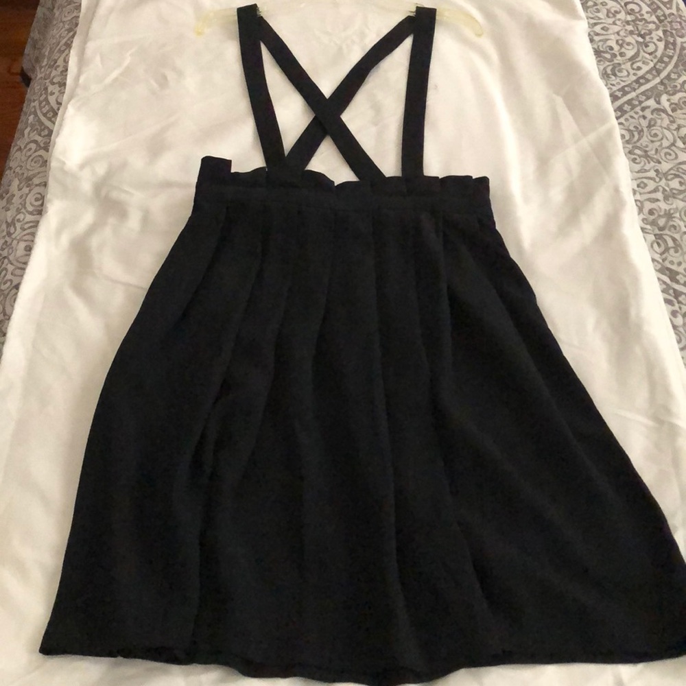 Club Monaco “Paperbag” Waist Skirt with Suspenders